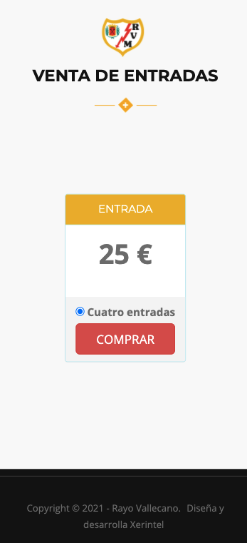 rayo vallecano precio