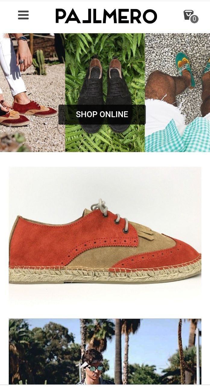 pallmero shop online