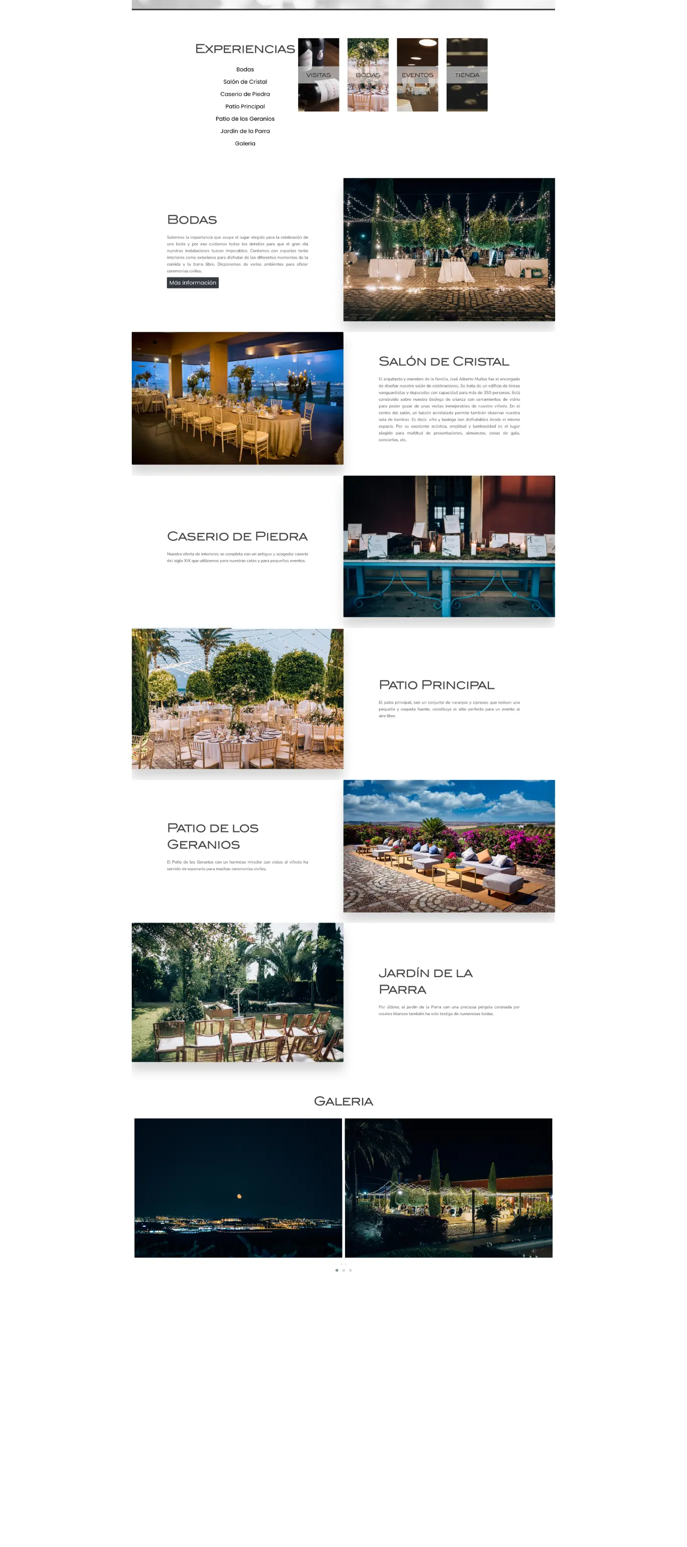 Bodegas Luis Pérez · La bodega también se vive: bodas, celebraciones y visitas.