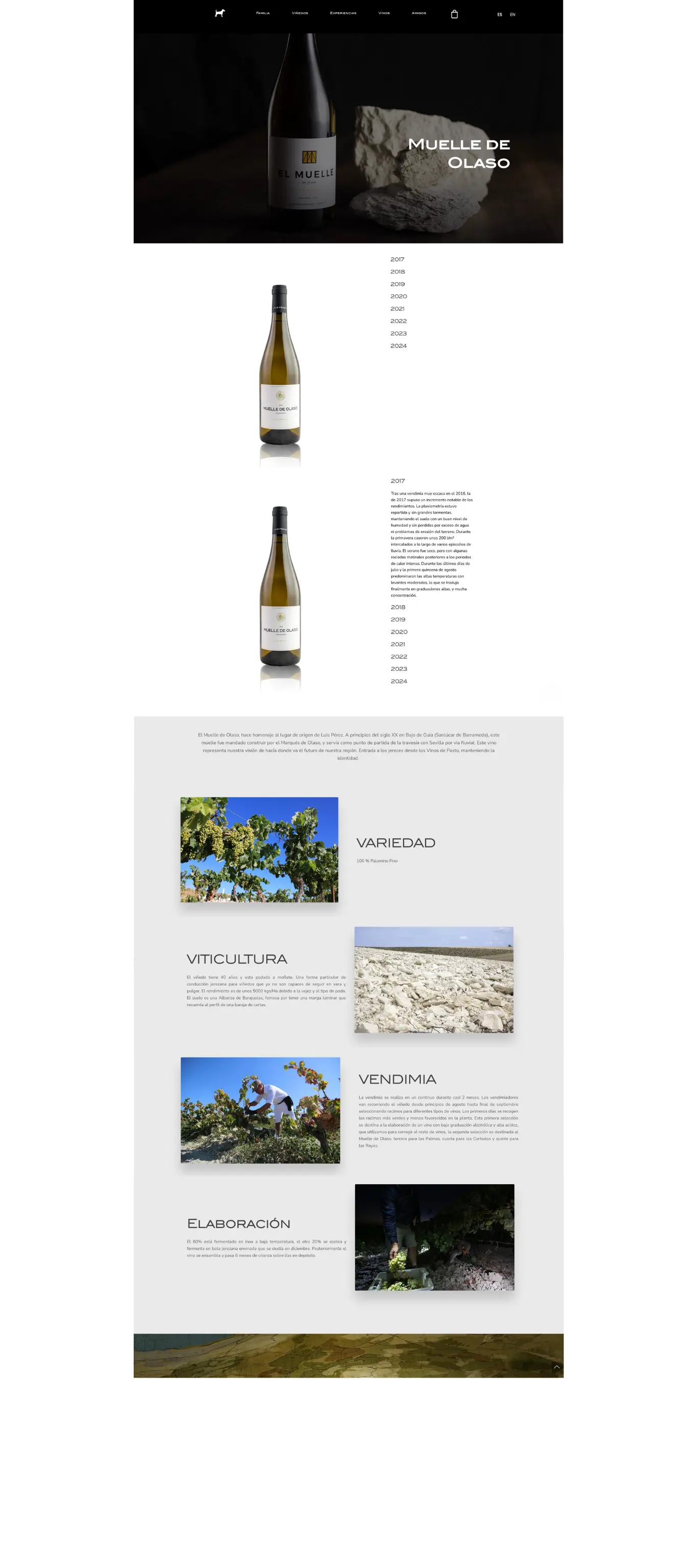 Bodegas Luis Pérez · De cada viña, su vino. De cada vino, sus añadas.