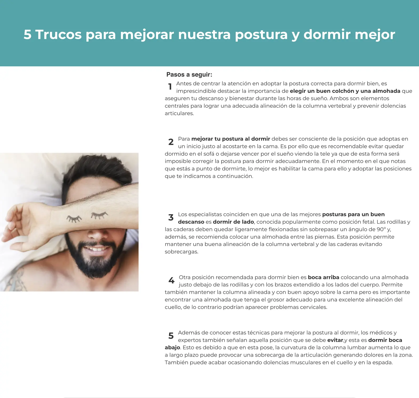 Descansolandia · Blog: trucos para dormir mejor