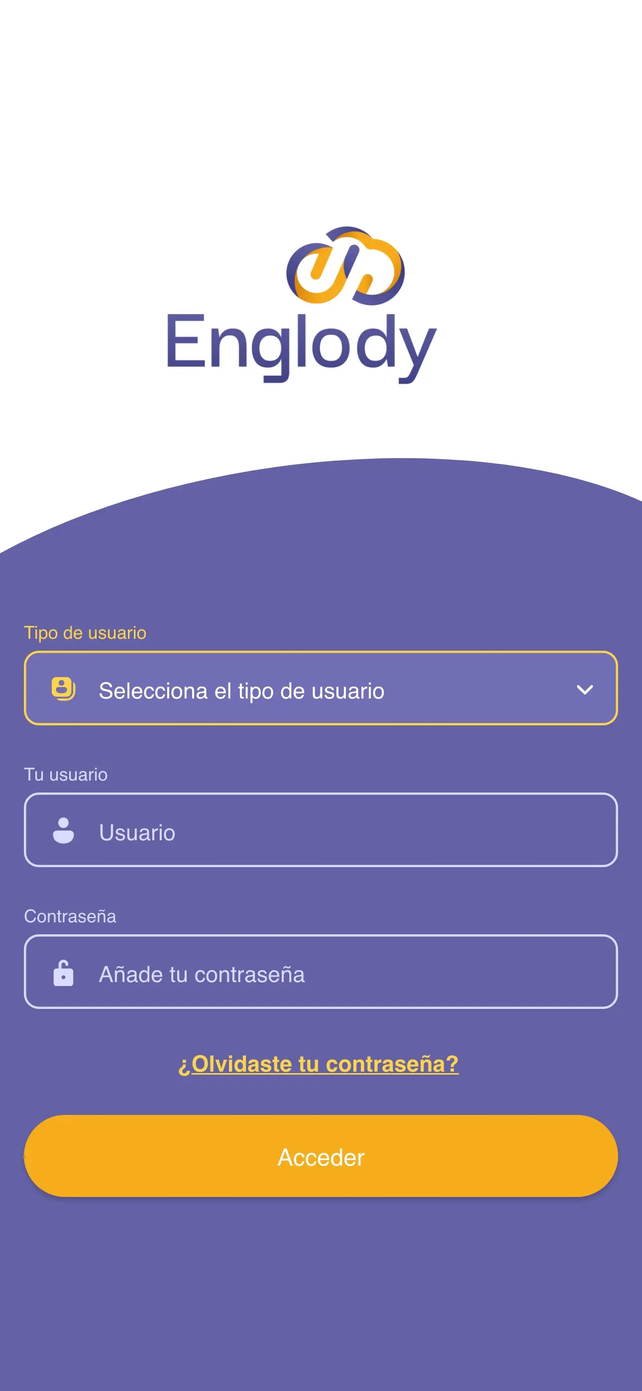 Englody · Un acceso para cada perfil