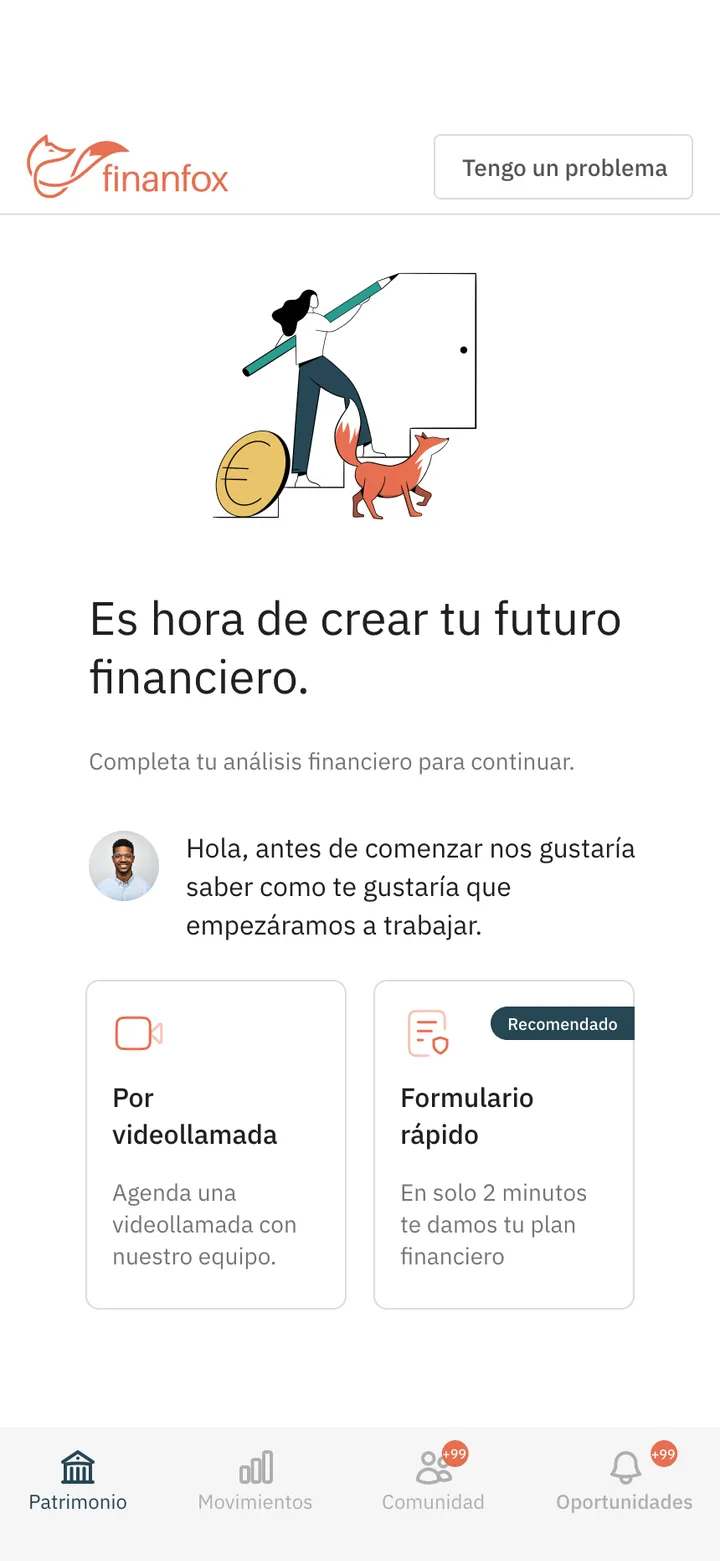 Finanfox · Es hora de crear tu futuro financiero