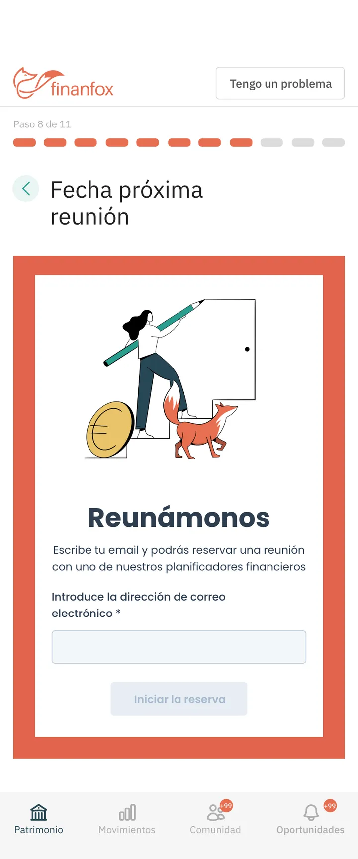 Finanfox · Reunámonos