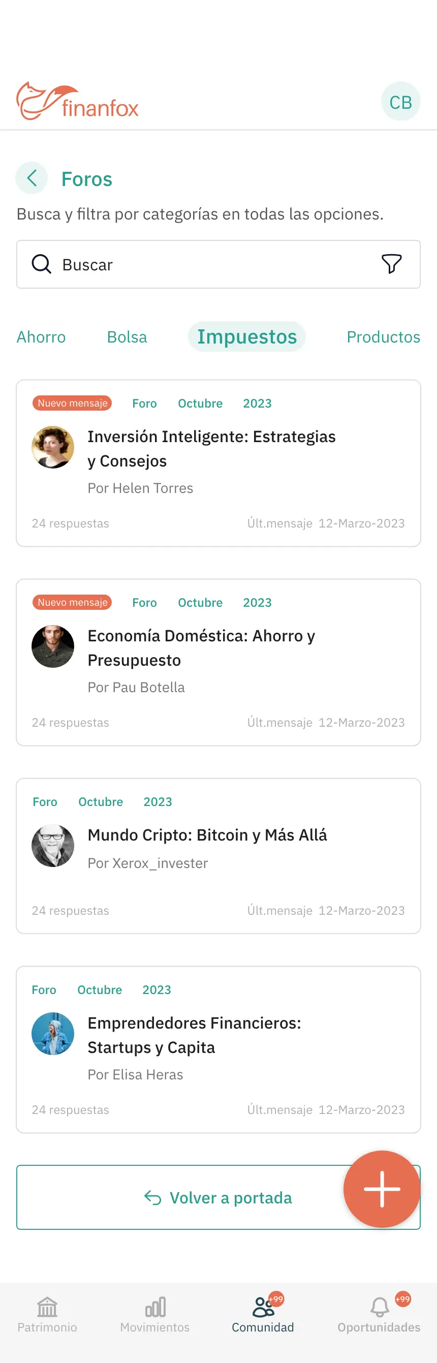 Finanfox · Foros