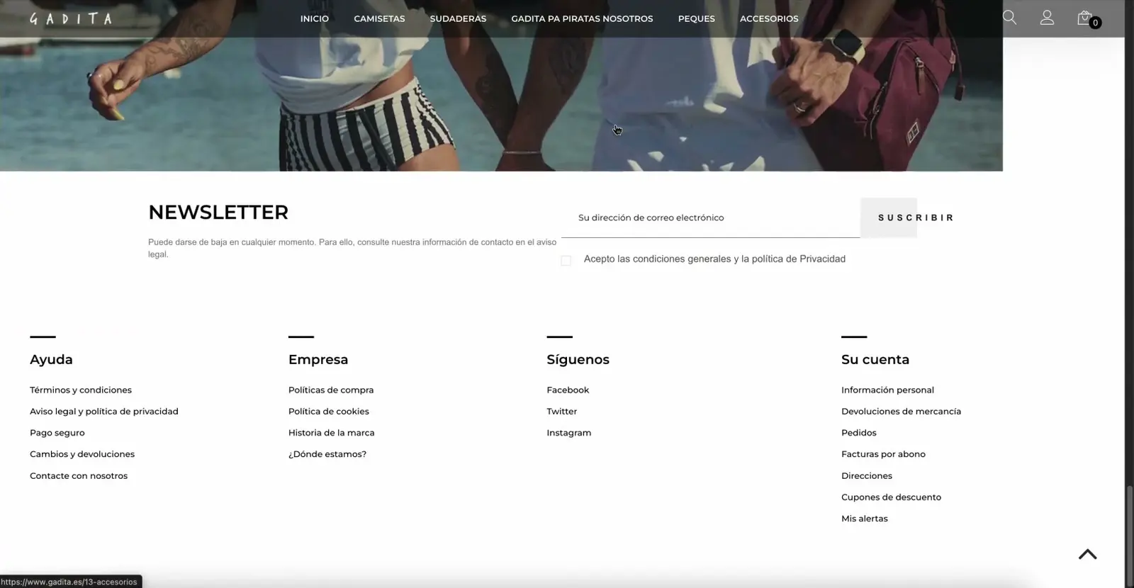 Gadita · El cliente, con todo a mano.