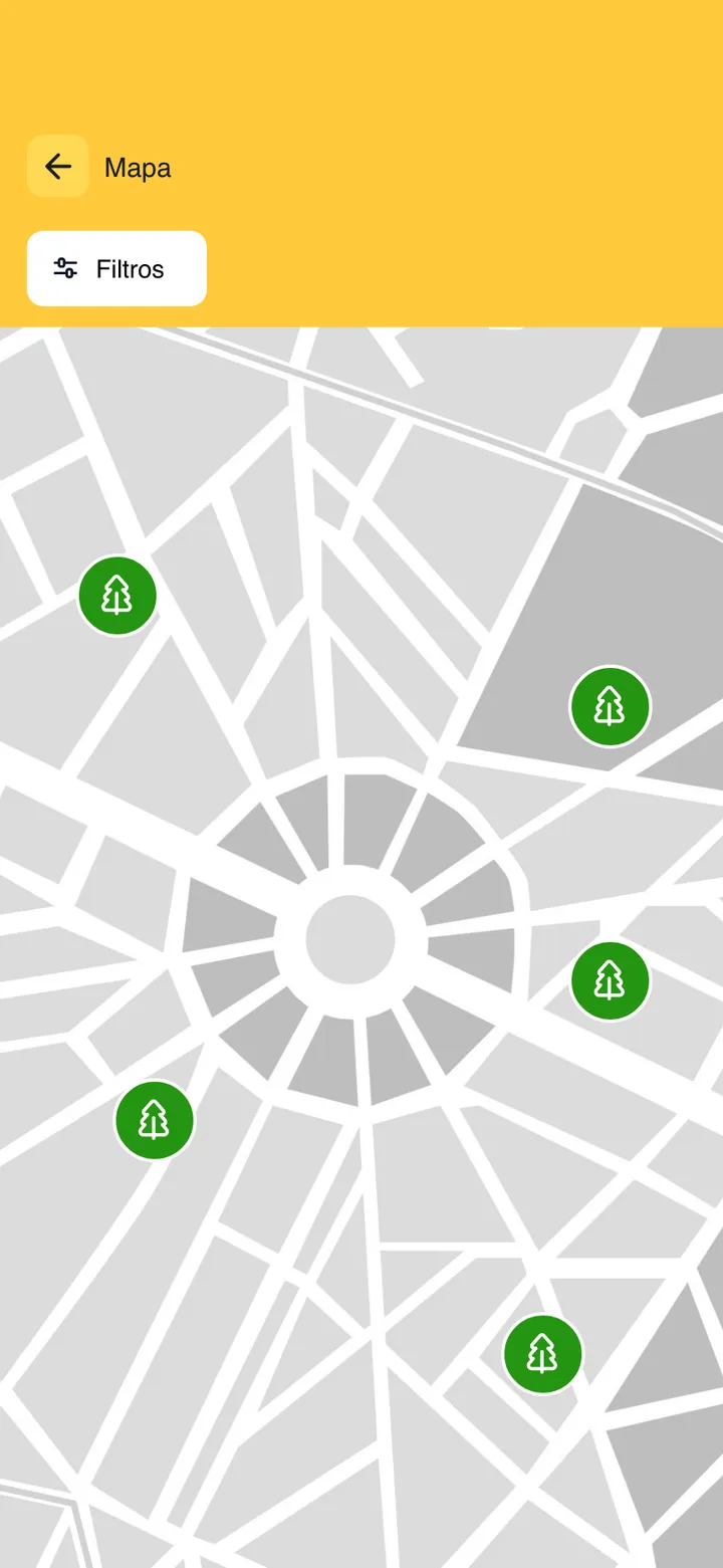 Guaumigo · Mapa de puntos de interés