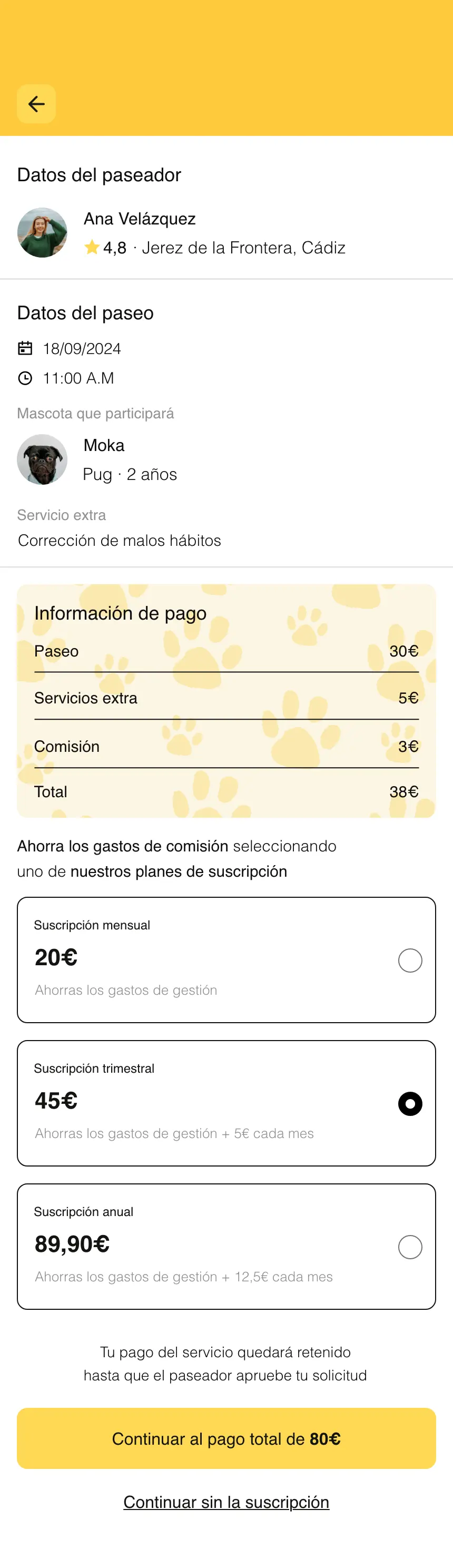 Guaumigo · Todo el precio, a la vista
