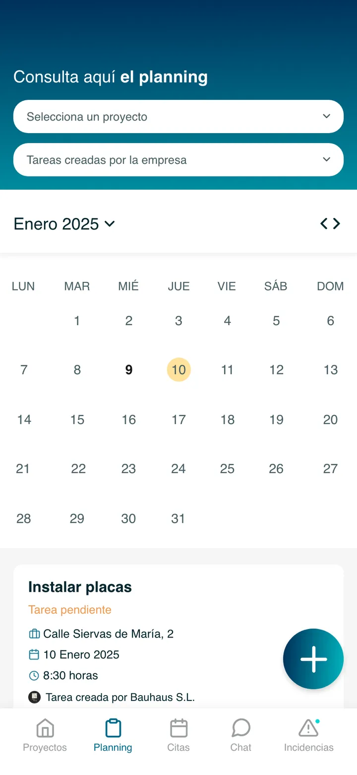 Ideas Interiorismo · Planning