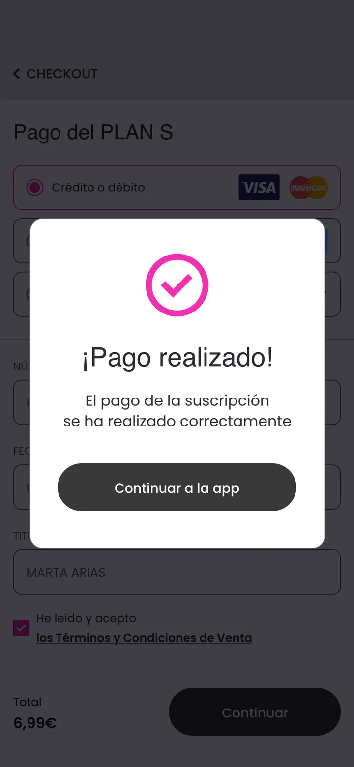 In Situ 360 · Pago realizado
