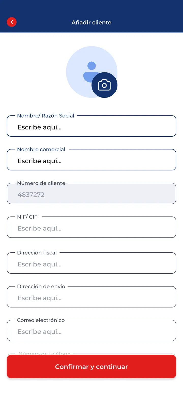 Motri Tools · ¿Cliente nuevo? Se da de alta allí mismo