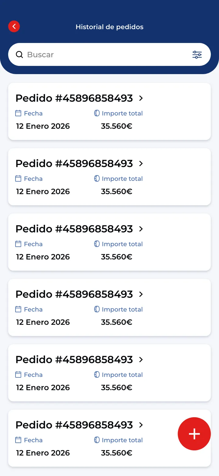 Motri Tools · Pedidos del equipo