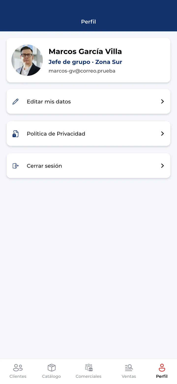 Motri Tools · Un perfil con zona