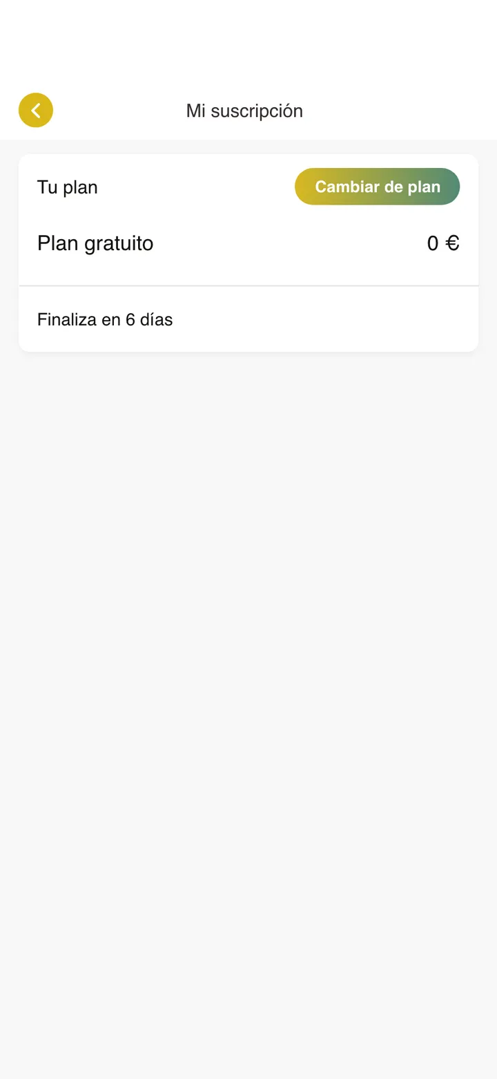 Patrimonium · Mi suscripción