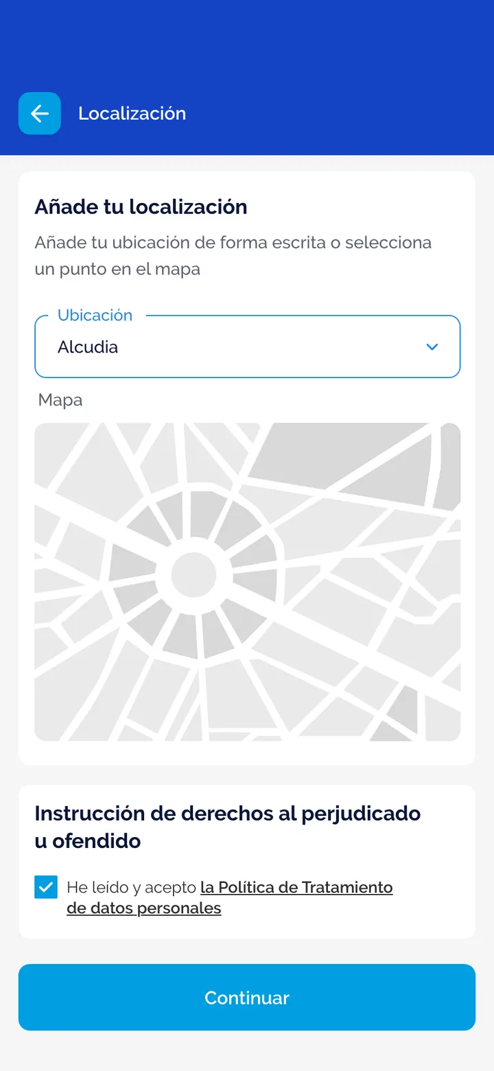 Policía Local de Alcúdia · La ubicación, en el mapa