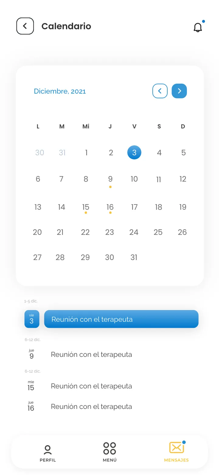 Psicología Simple · Calendario