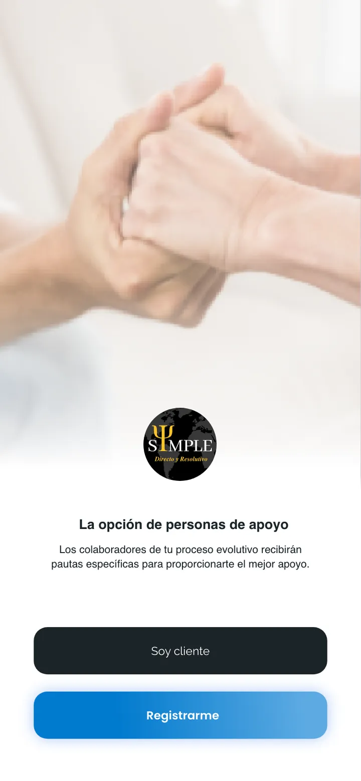 Psicología Simple · Personas de apoyo