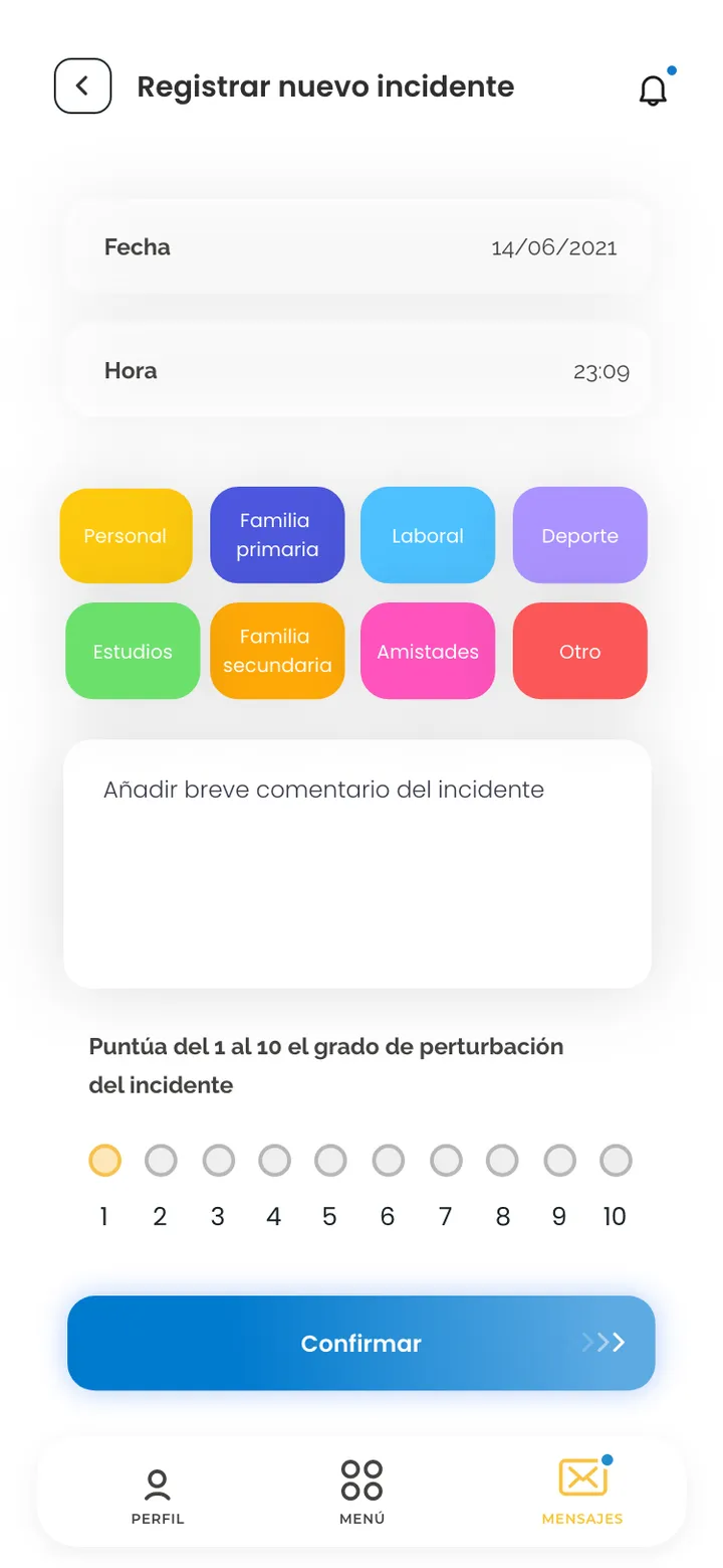 Psicología Simple · Qué pasó y cuánto le perturbó
