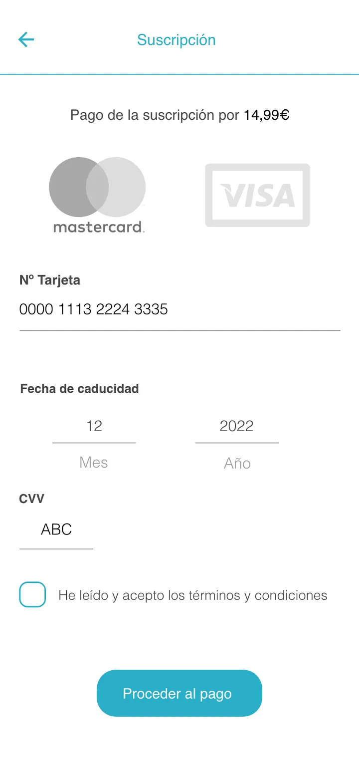 El Rincón del Policía · pantalla de la app