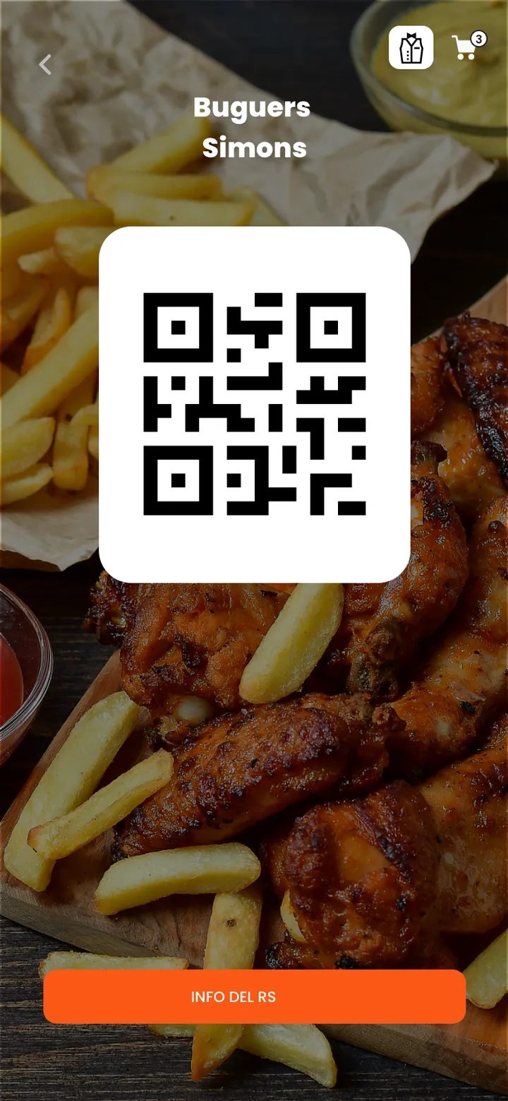 soyTuCamarero · pantalla de la app