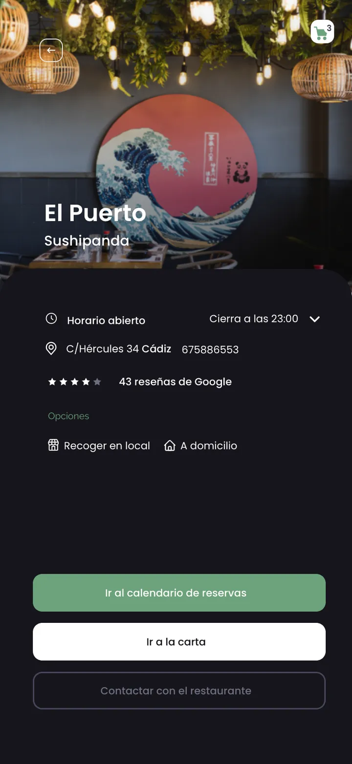 Sushipanda · Su restaurante