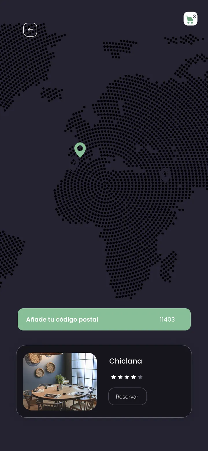 Sushipanda · Sin GPS, con el código postal