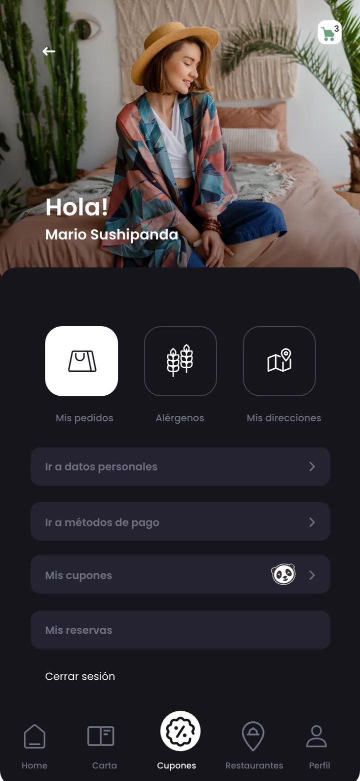 Sushipanda · Perfil con foto