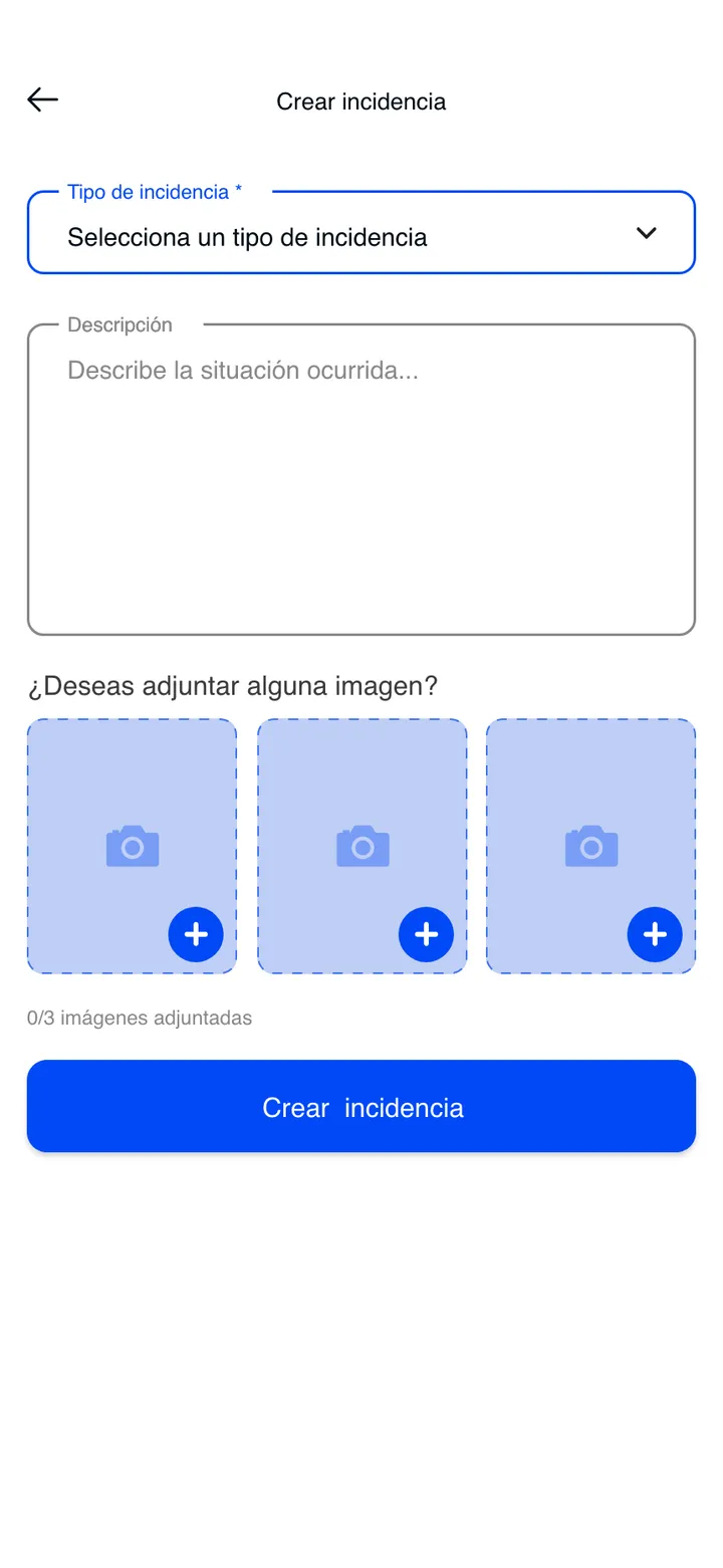 Taxin · Incidencias con fotos