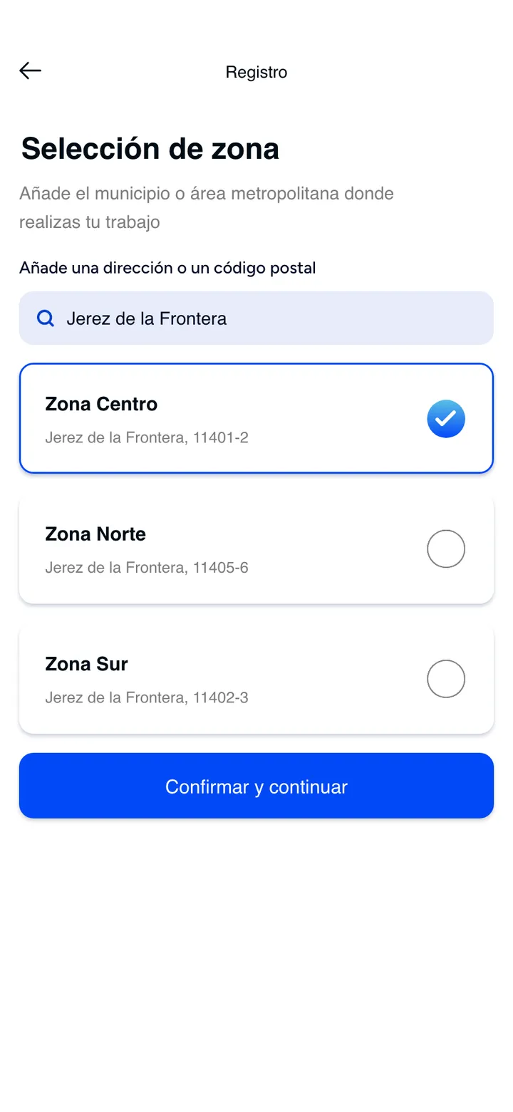 Taxin · Su zona de trabajo