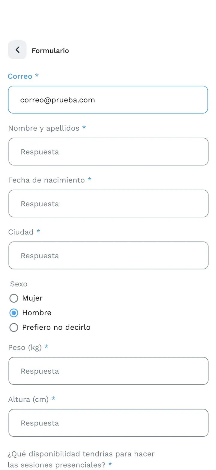 Train Sphere · Y lo que pide el entrenador