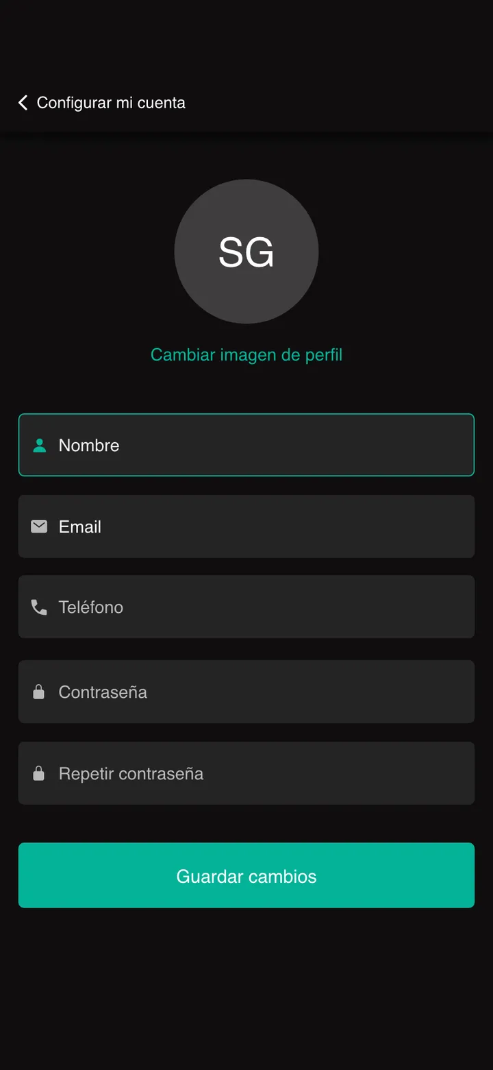 Univial · Configurar mi cuenta
