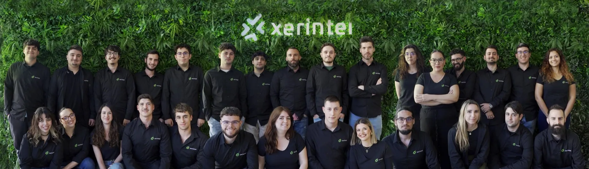Equipo de Xerintel en las oficinas de Jerez de la Frontera