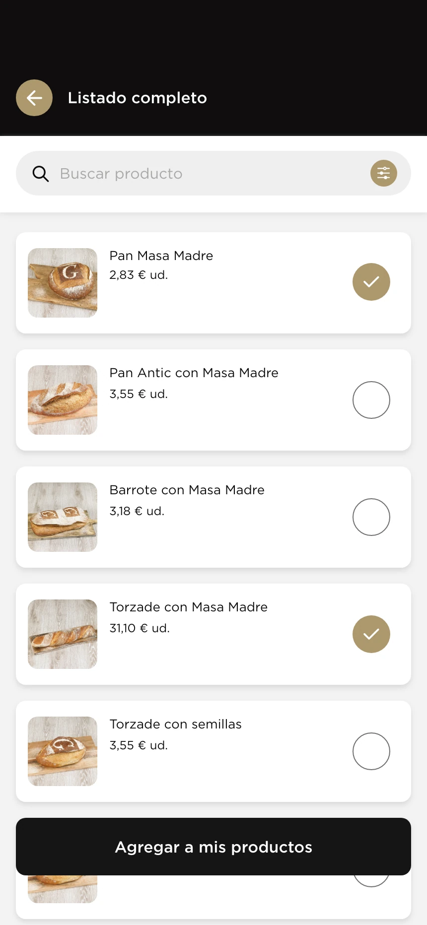 Todos los productos